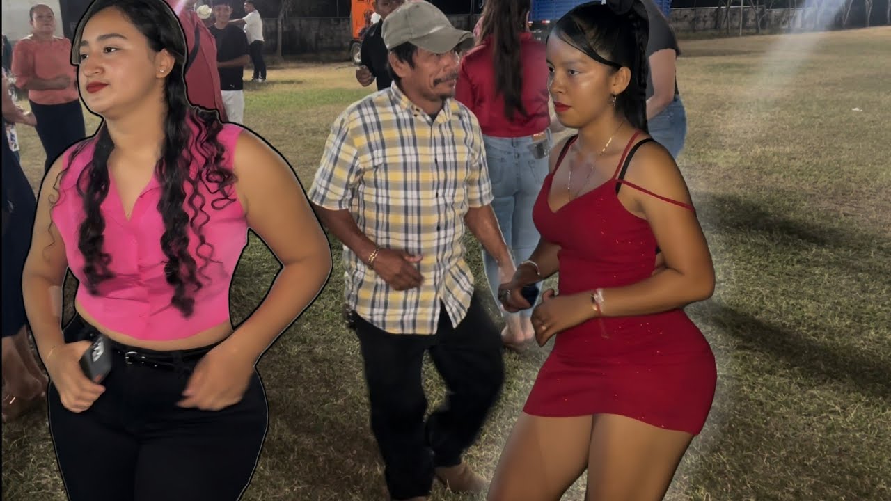Llegaron Las Bailadoras a La Fiesta de Aniversario de Ociel y su Chanchona. Los Capulines del Ritmo 