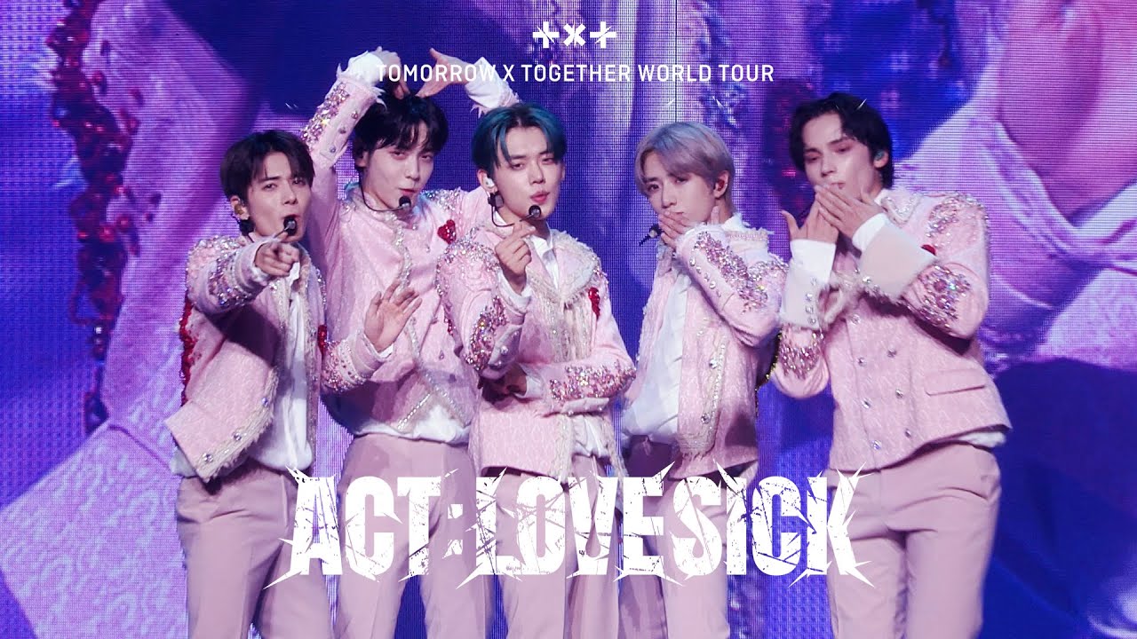 ミュージック TXT ACT:LOVE SICK in SEOUL Amazon.com : Tomorrow X Together TXT World Tour [ACT : Love