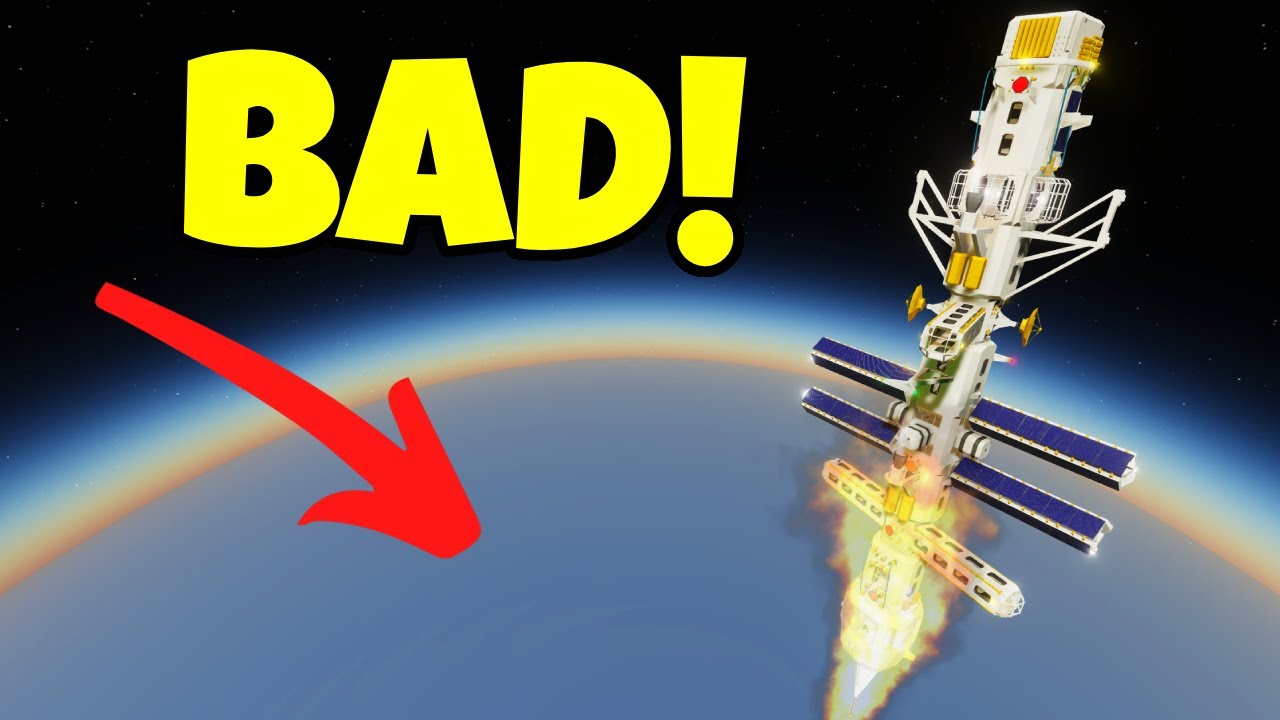 We Entered ORBIT Using a BRAND NEW Space Ship In Stormworks!