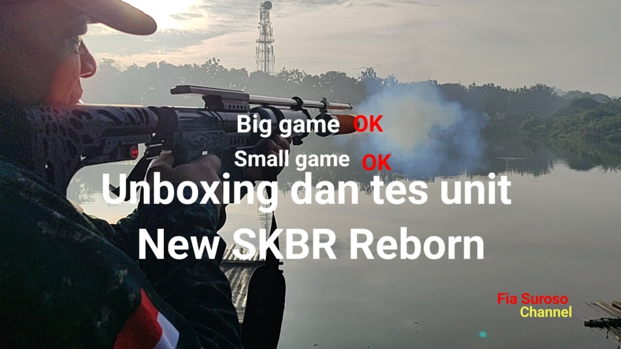 Sniper fish//Unboxing dan tes New SKBR Reborn#pasermania #skbr