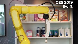 CES 2019 - Swift autonomous material picking retail robot