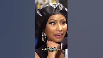 Nicki Minaj gets mad after meek mill is brought up