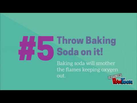 5 Steps to Put Out a Grease Fire - YouTube