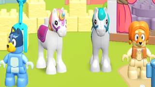 Bluey Meets The Ponies Buttermilk and Biscuit! | Lego Bluey Gameplay Walkthrough