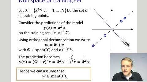 07 Kernels, pt 2/4   The Dual Form