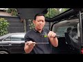 Tutorial melepas & posisi ban serep Mercedes-Benz V Class V 220 V 260 Suri Motor Mercedes-Benz