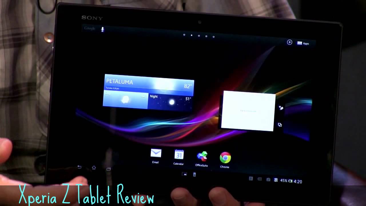Sony Xperia Z Tablet Review See Before you Buy it YouTube