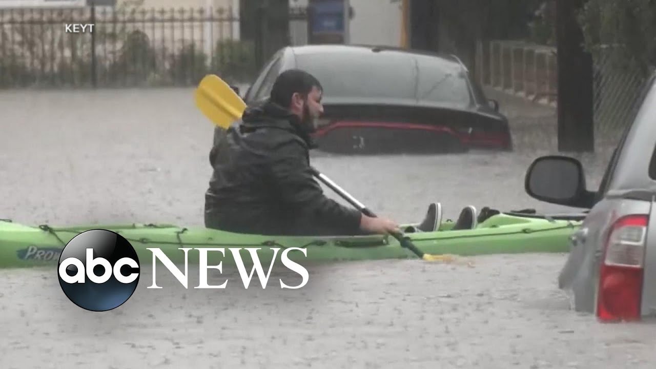Thousands Evacuate as Storms Pummel the West Coast l GMA