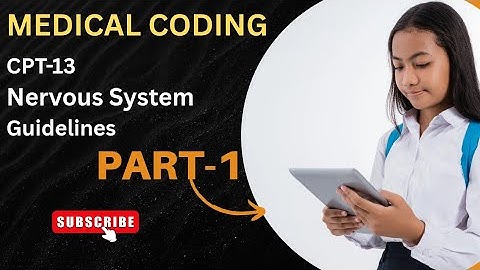 CPT 13 🔥 Nervous System Guidelines 🔥 Part-1 Explained in English 🔥 CPC Exam 