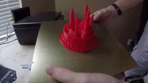 Prusa i3 MK3 removing print for PEI sheet.