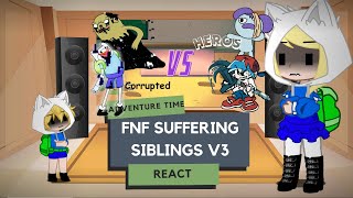 Adventure Time React - FNF Suffering Siblings V3 - FNF Pibby Mod