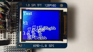 KMR- 1.8 SPI Ucglib Graphic Test