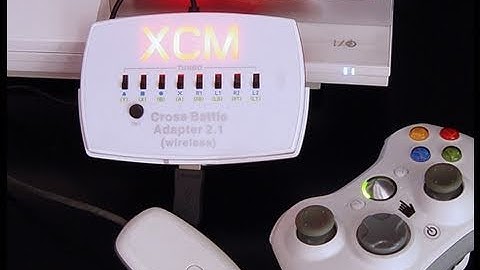 Teaser: XCM Cross Battle Adapter 2.1 & Wireless Xbox 360 Controller on PlayStation 3 [HD]