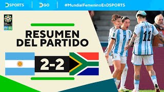 ¡#ARGENTINA empató con #SUDÁFRICA y sueña en el #MUNDIAL! | Argentina 2-2 Sudáfrica | Resumen image