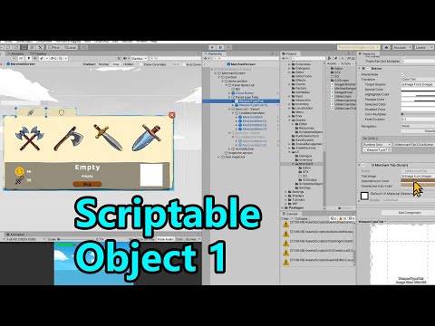 Scriptable Object 1 | Enum | Unity3D开放项目