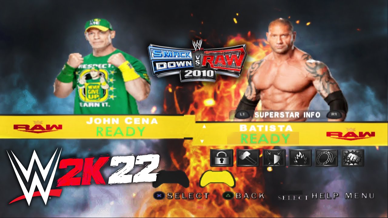 THE WWE 2K22 ON PS2! ! AVAILABLE NOW 