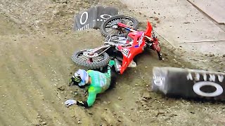 Seattle Supercross HUGE Crash - Buttery Vlogs Ep138