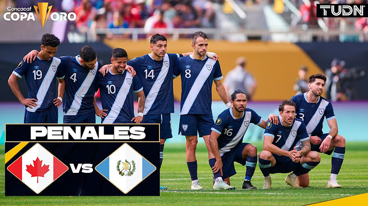¡DE INFARTO! ¡TANDA DE PENALES COMPLETA! - Canadá 1-1 Guatemala | Copa Oro - 4tos 2025 | TUDN
