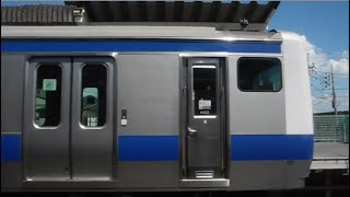 【高速走行区間】常磐線 龍ケ崎市〜牛久 E531系普通列車【側面展望】／Joban Line at the Ryugasaki-Shi to Ushiku