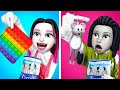 LUCKY VS UNLUCKY Zombie - RICH VS BROKE | Funny Awkward School Situations by La La Life Emoji
