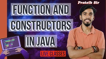 Functions & Methods | Java Complete  Course | By Prateik Sir #icse #java #icseclass10 #iscclass12