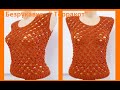 Безрукавка" Терракот",  Вязание КРЮЧКОМ , crochet vest  ( В № 227)