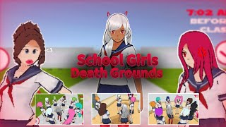 Playing School Girls Death Grounds! - New Yandere Simulator Fangame For Android +Dl