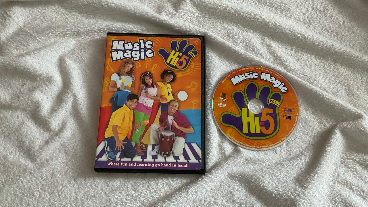 ミュージック Hi-5 DVD MGM Kids Hi-5 - Vol. 2: Music Magic & Vol. 3: Game Time (2