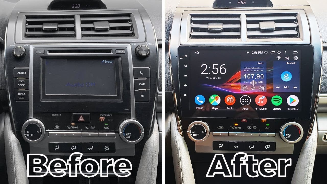 Android Radio Stereo For Toyota Camry 2012 2013 2014 Navigation Carplay