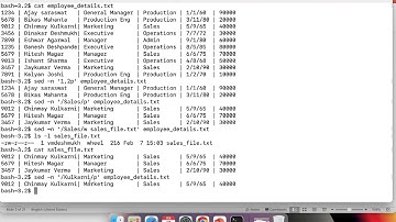 How to execute sed commands in terms of context address in Unix? #unix #linux #unixcommands #unixsed