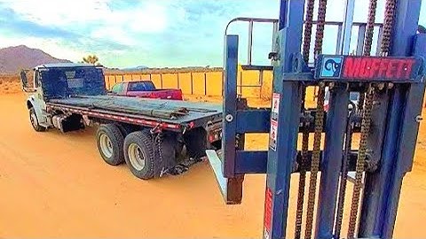 How to Deliver REBAR BUNDLES.  #moffetttraining