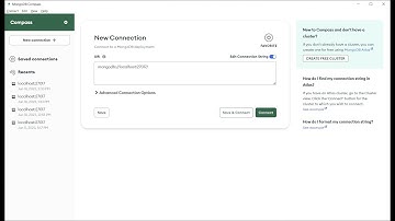 PerformanceTesting-MongoDB-Free training session 2 of 5-MongoDB Compass & Mongo Shell