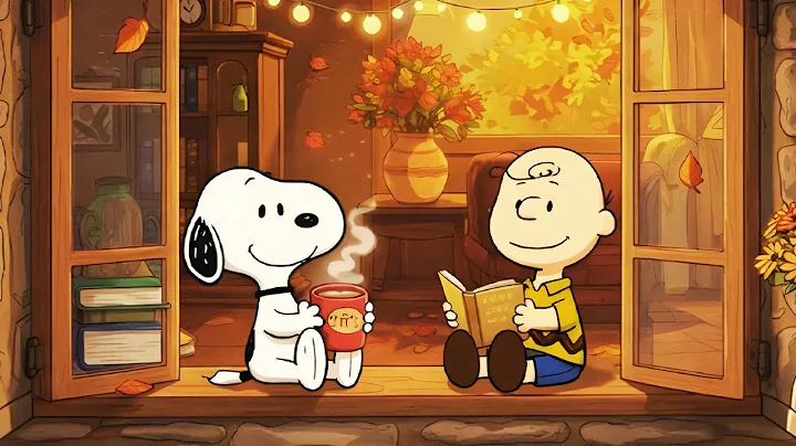 Fall Morning Café ☕🍁 Cozy Autumn Lofi Beats for Study, Reading & Peaceful Moments