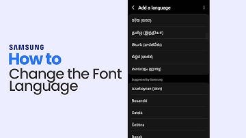 How to Change the Font Language on Samsung s10+ [easy]