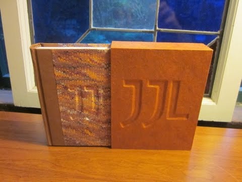 How to Make a Traditionally-Bound Book with Slipcase Without Special Equipment Pt. 1