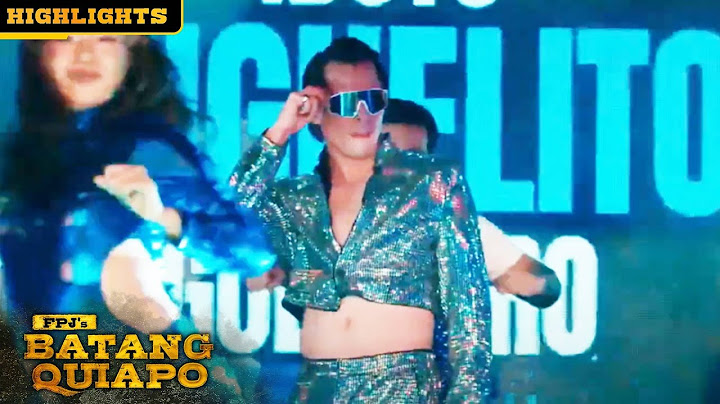 Miguelito dances to his campaign jingle | FPJ's Batang Quiapo (with English Subs)