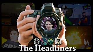 Multi POV Jerma, Poke, Vinny, Ster play The Headliners (Stream Edit)