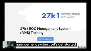 27k1 RMS Getting Started Net Worth