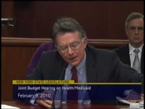 NYS Senator Craig Johnson - Joint Budget Hearing on Health/Medicaid - 2/9/10