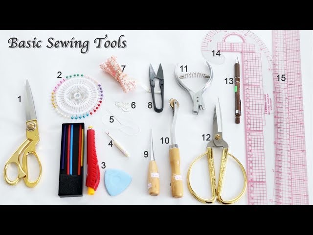 Sewing Equipment: The Must-Know Tools