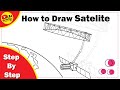 How to draw satellite youtudraw