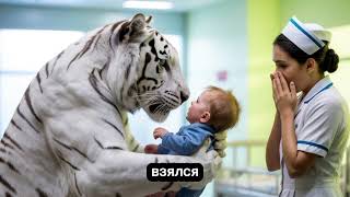 картинка: Мать-тигрица и человеческое дитя: Чудо милосердия