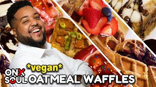 vegan oatmeal waffles feeding the soul full episode 7