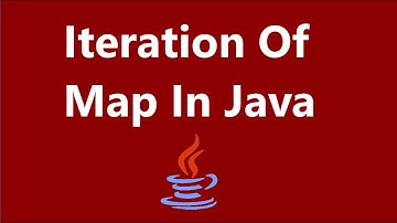 iteration of map in java | How to iterate any Map in Java | Iteration of HashMap
