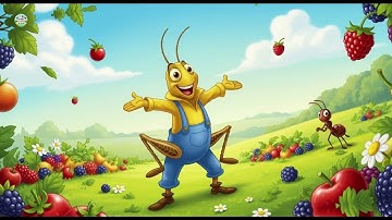 The Ant and the Grasshopper | Classic Moral Story for Kids | Animated Moral Tale for Children