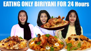 EATING ONLY BIRIYANI FOR 24 HOURS CHALLENGE 🤩 | ബിരിയാണി മാത്രം കഴിച്ചു ഒരു ദിവസം | PULLOTHI