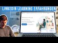 Linkedin learning lohnt es sich  funktionen und erfahrungen