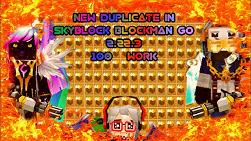 Found New Duplicate Glitch in the Skyblock(2.22.3) Blockman Go [2.22.3] #blockmango  #blockmangomods