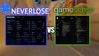 Neverlose vs Gamesense CS2