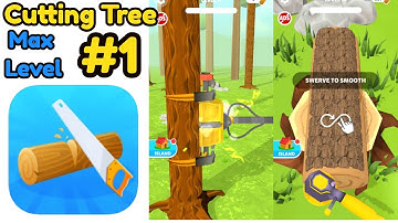 Cutting Tree Game All Levels 1-20 Gameplay Walkthrough (iOS - Android)